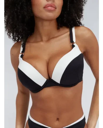 Agadir push up bikini top