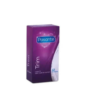 Box of 12 Pasante Trim (smaller) Condoms