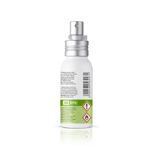 Silcare NAPPA Relaxing Spray For Tired Feets with LEGACTIF Comlpex 55ml