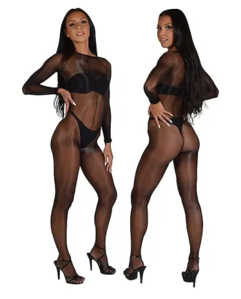 Pearl And Poseidon Asteria Ultra Sheer Full Bodystocking