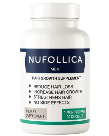 NUFOLLICA MEN – 90 Capsules for the Natural Fight Against Balding and for Stimulating Hair Growth