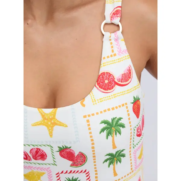 Bonita scooped swimsuit