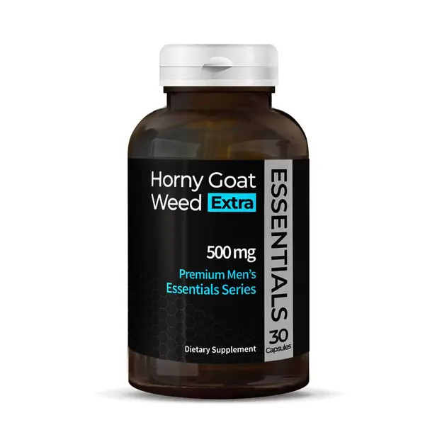 Horny Goat Weed Extra for Men's Health and Vitality - 30 capsules