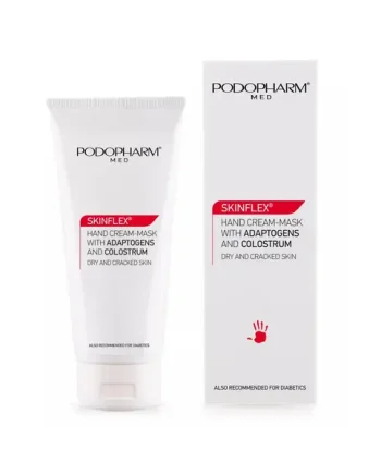 Podopharm Med – Skinflex Hand Cream-Mask with Adaptogens and Colostrum for Dry & Cracked Skin 75ml