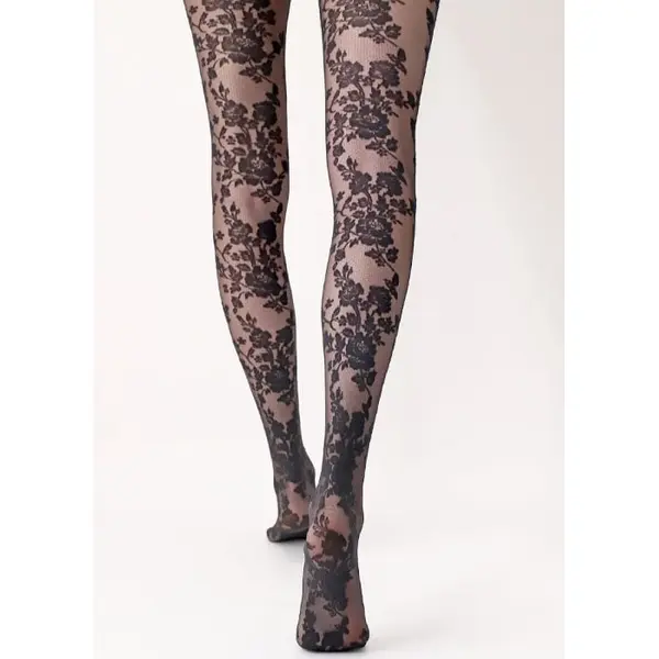 Oroblu Classy Floral Lace Tights