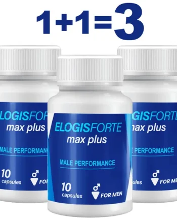 1+1=3! Capsules for Potency Elogis Forte Max Plus 10pcs.