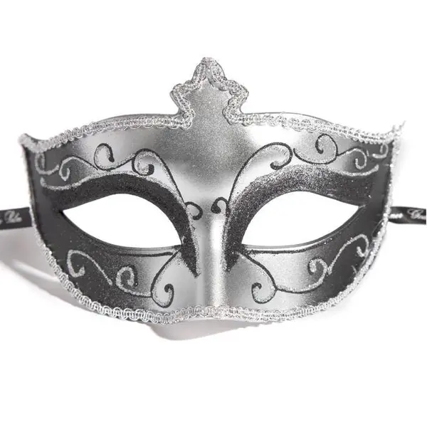 Masquerade Mask – Black or Silver (50 Shades)