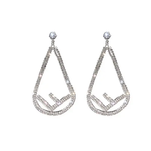 ER6 – Drop Rhinestone earrings