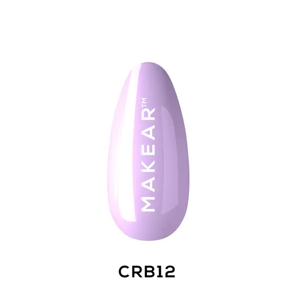Makear Color RUBBER BASE CRB12 Violet 8ml