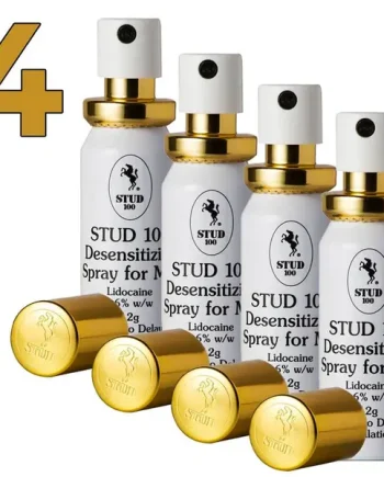 4 x STUD 100 - Last Longer and Enjoy Intimate Moments
