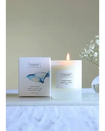 Wildheart Organics Inner Peace Spa Single Wick Candle