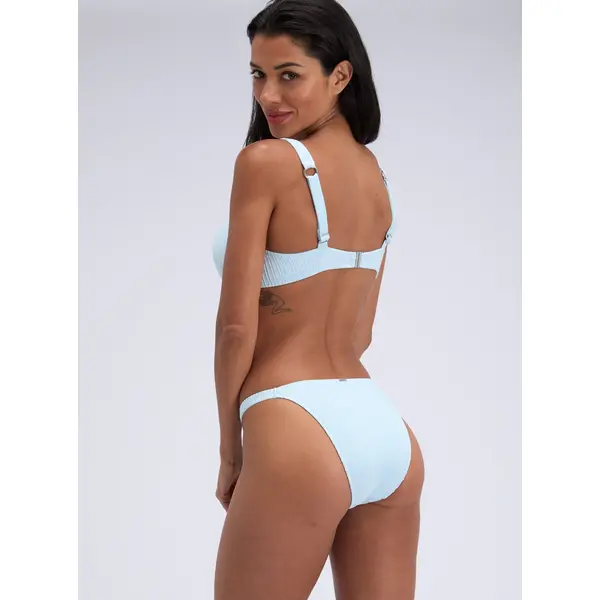 Amalfi crinkle brazilian bikini bottoms