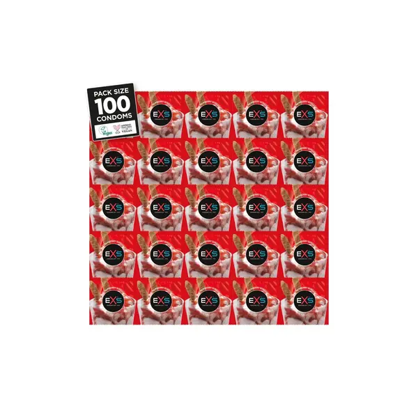EXS Strawberry Flavoured Condoms
