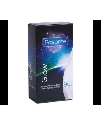 Pasante Glow in the Dark condoms 12 Pack