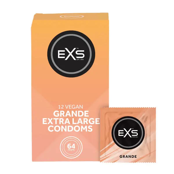 EXS Grande 64mm Condoms (12 Pack)