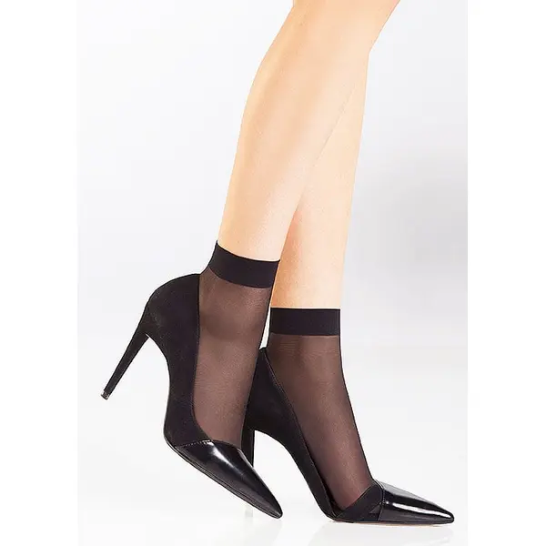 Pierre Mantoux Monica Lace Backseam Tights
