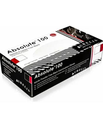 Aurelia Absolute 100 Black Nitrile Gloves