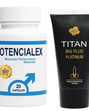 Enhance Your Performance and Size with POTENCIALEX Capsules and Titan Gel Platinum