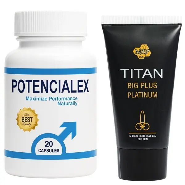 Enhance Your Performance and Size with POTENCIALEX Capsules and Titan Gel Platinum