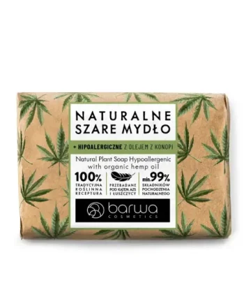 Barwa – Natural Plant Soap Hypoallergenic with Organic Hemp Oil 90g