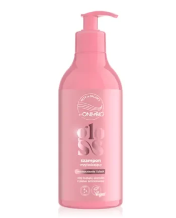 OnlyBio Hair In Balance GLOSS Smoothing Shampoo 400ml