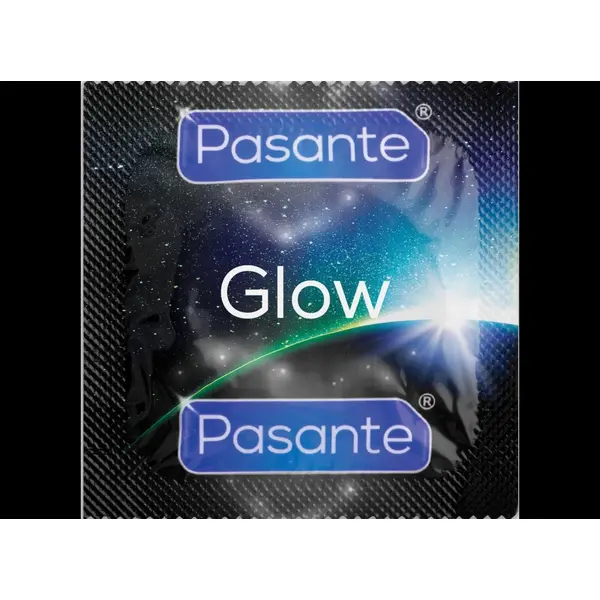 Pasante Glow in the Dark condoms 12 Pack