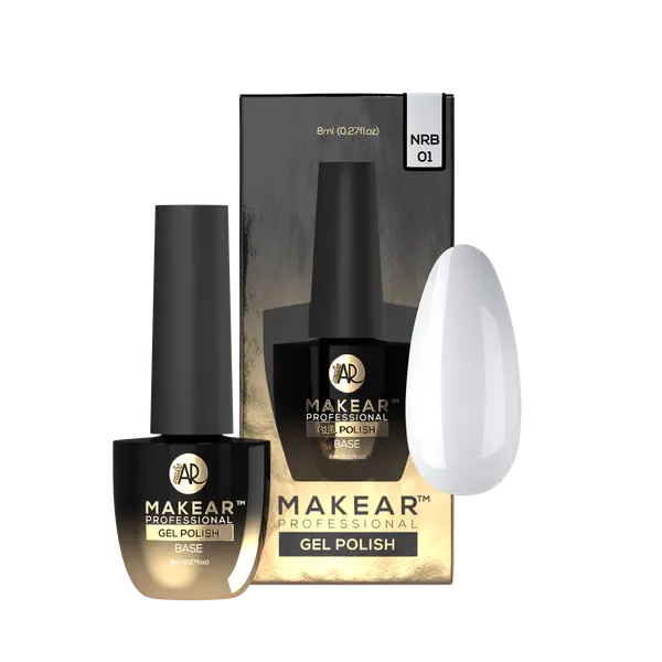 Makear Nude RUBBER BASE NRB01 White