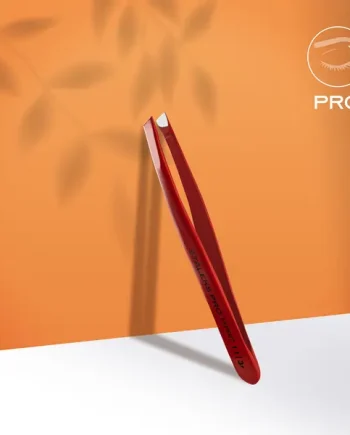 Staleks EYEBROW TWEEZERS EXPERT 11/3 red