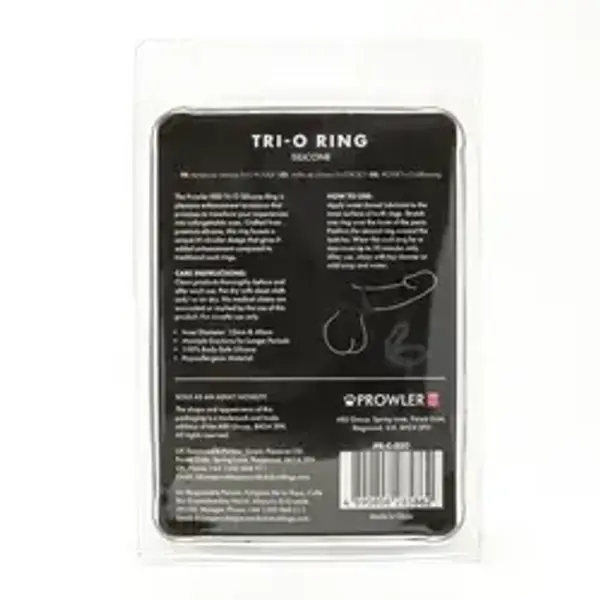 Prowler Red Tri O Silicone Ring