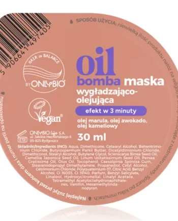 OnlyBio – Oil Bomb Smoothing & Oiling Mask 30ml