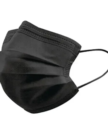 Face Masks – Type IIR with Ear Loops Black 50pcs.