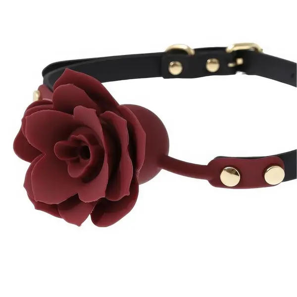 Rose-Shaped Ball Gag