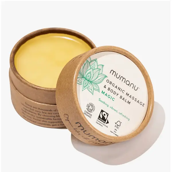 Mumanu Organic & Fairtrade Massage & Body Balm – Magic