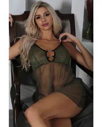 Deluxerie Babydoll Set Ginjer