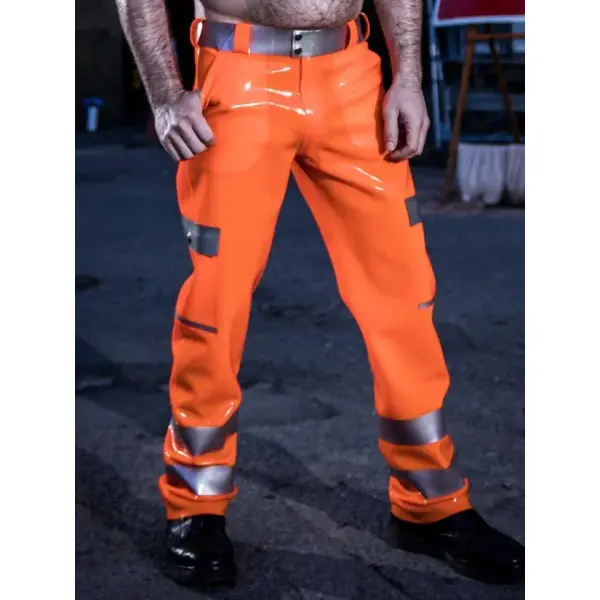 Latex Hi Vis Cargo Pants