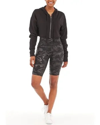 Spanx Faux Leather Bike Short