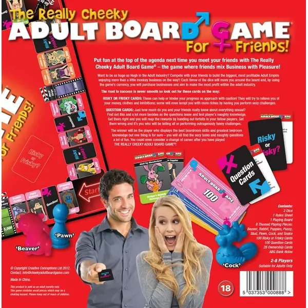 The Really Cheeky Adult Board Game