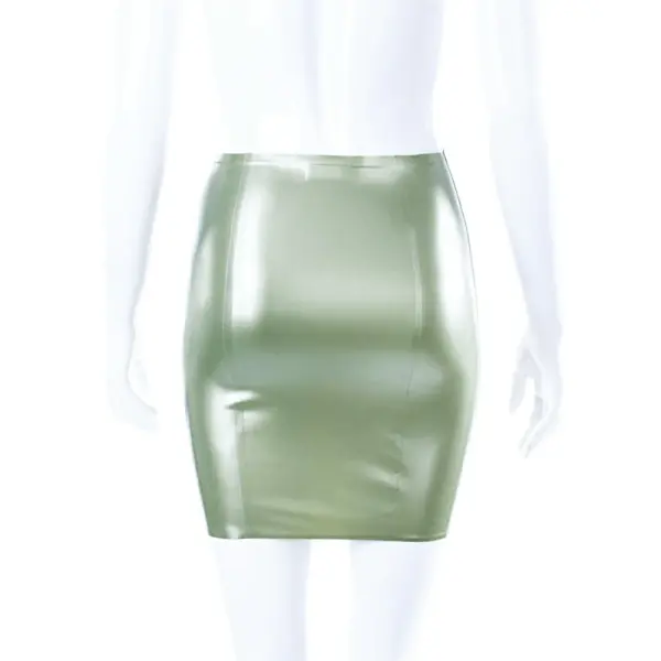 Latex Mini skirt