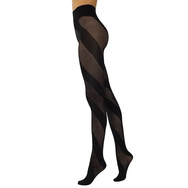 Sarah Borghi Sonya Oblique Stripe Tights