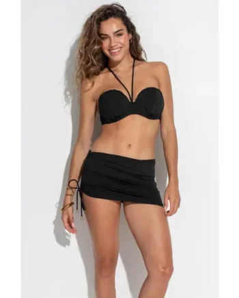 Santa Cruz Adjustable Skirted Brief - Black