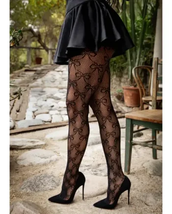 Leg Avenue Bow Net Tights