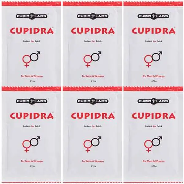 Cupidra soluble drink for Erection Sexual stimulant - immediate effect 6 sachets