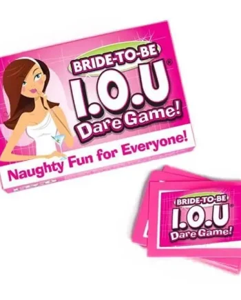 Bride to Be IOU Dare Game