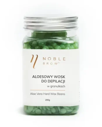 Noble Brow – Hard Wax Beans – Aloe Vera 200g