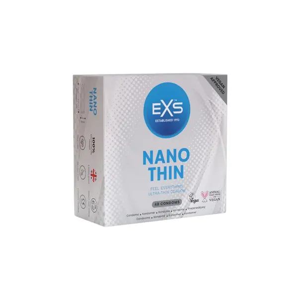 EXS Boxed nano thin condoms 48