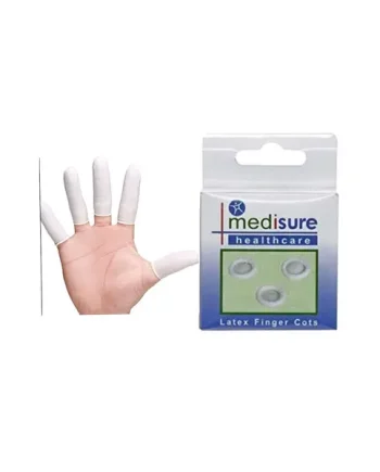 Pack of 12 Latex Finger Cots