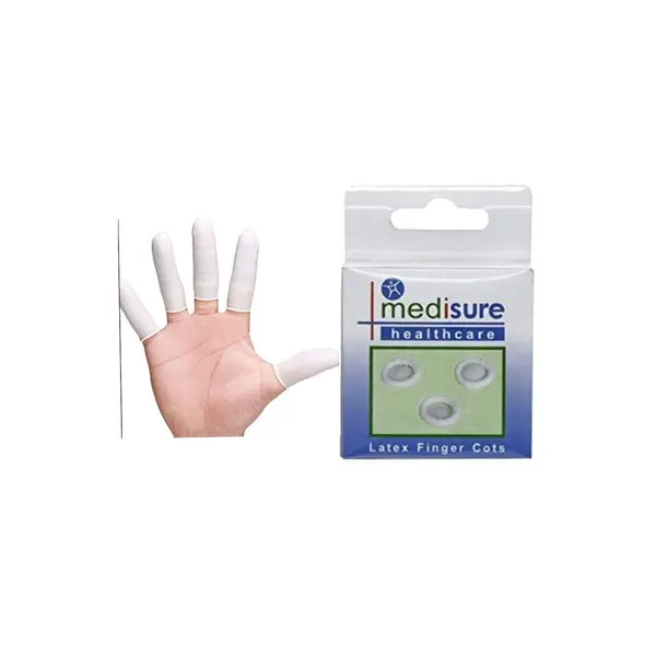 Pack of 12 Latex Finger Cots