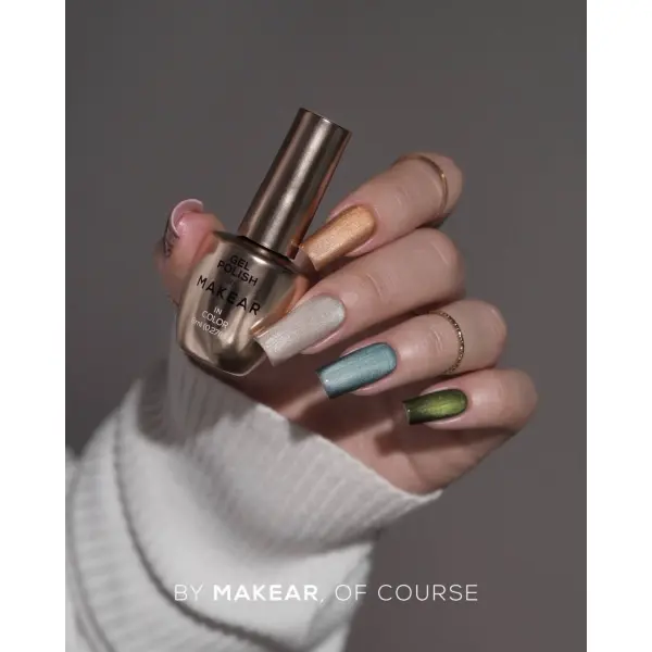 Makear Gel Polish SC04 Silver Cat Eye