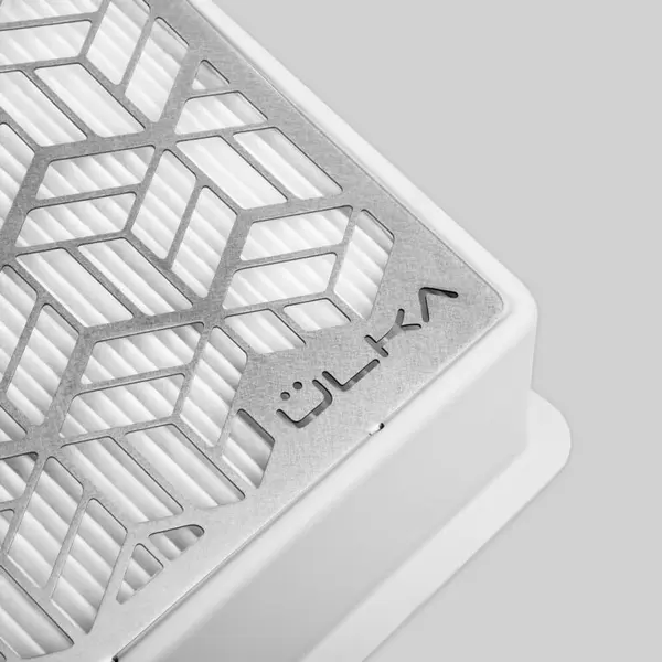 ÜLKA Tiny White – Tabletop Nail Dust Collector