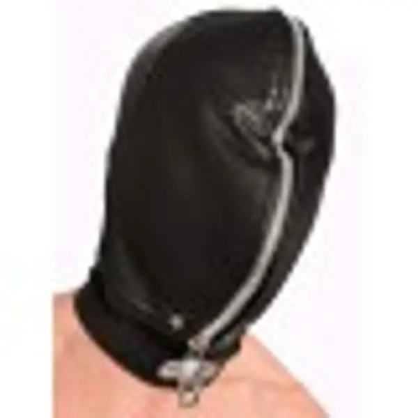 Leather Fly Trap Mask